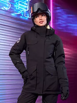 Куртка женская Azimuth мембранная зимняя, Черный