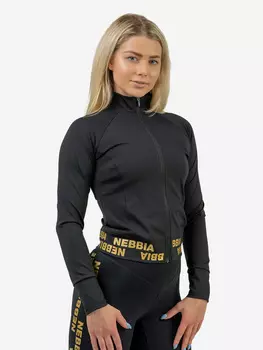 Куртка женская NEBBIA 833 Women's Zip-Up Jacket INTENSE Warm-Up, Черный