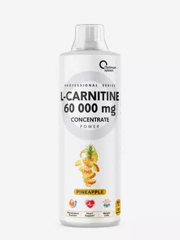 Л-карнитин Optimum System "Ананас", 500 мл, Белый