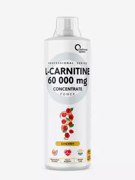 Л-карнитин Optimum System "Вишня", 500 мл, Белый