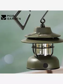 Лампа фонарь РЕТРО1, Зеленый