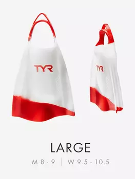 Ласты TYR Hydroblade Fin, Красный