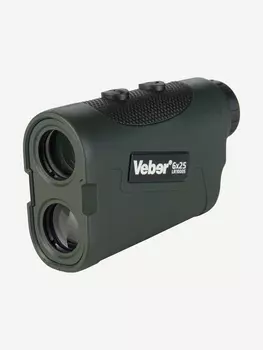 Лазерный дальномер Veber 6x25 LR 1000S, Зеленый