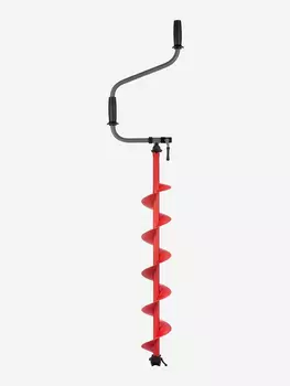 Ледобур Тонар BURAN 130R правое вращение, цельнотянутый шнек (LB-130R), Красный