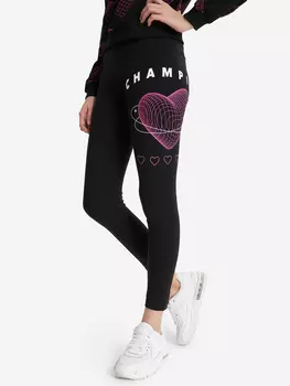 Легинсы для девочек Champion, Черный
