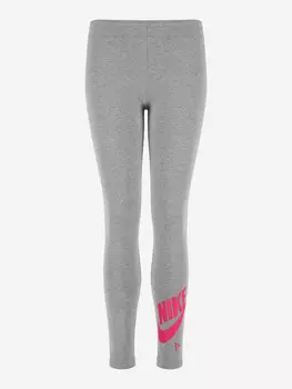 Легинсы для девочек Nike Air Favorites, Серый, размер 146-156