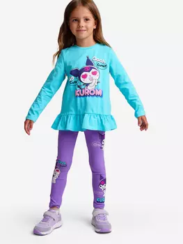 Легинсы для девочек PlayToday, Фиолетовый