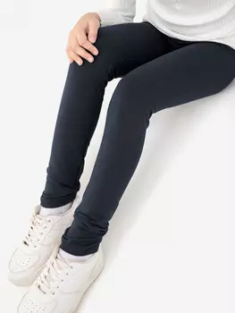 Легинсы для девочек утепленные с начесом Happyfox, Серый