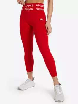 Легинсы женские adidas Aeroknit, Красный