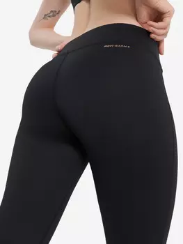 Легинсы женские Demix LongRun Trail Brushed, Черный