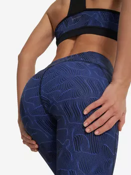 Легинсы женские Demix ActiveMove Urban Gfx, Синий