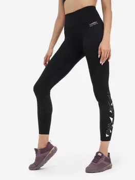 Легинсы женские Demix x Лиза Туктамышева, Черный, размер 44