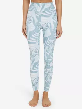 Легинсы женские Demix Yoga SoftLex Studio Gfx, Зеленый