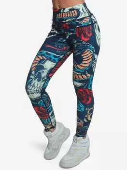 Легинсы женские Iamfighter, Синий