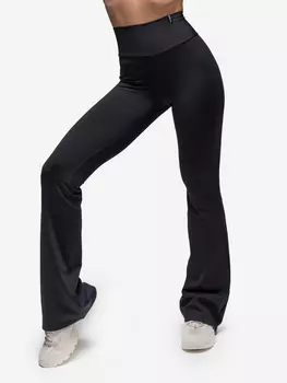 Легинсы женские клеш для невысоких EUPHORIA, Черный