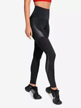Легинсы женские моделирующие с высокой посадкой EAZYWAY, Черный