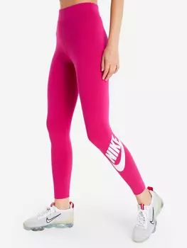 Легинсы женские Nike Nsw Essential Futura, Красный