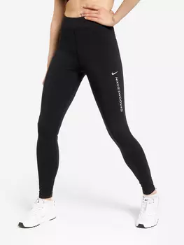 Легинсы женские Nike Sportswear Swoosh, Черный