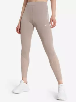 Легинсы женские Reebok Running, Бежевый