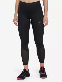 Легинсы женские Reebok Running Vector, Черный