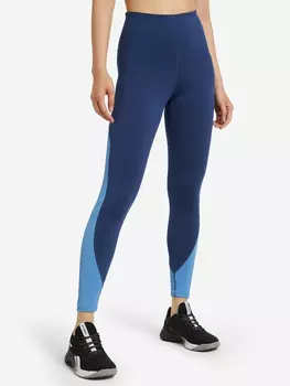 Легинсы женские Reebok Workout Ready, Синий, размер 40
