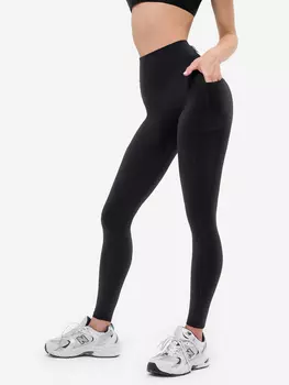 Легинсы женские с карманами Bona Fide: Bona Tights "Black", Черный