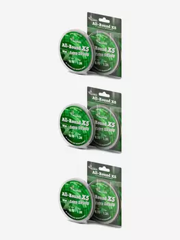 Леска монофильная ALLVEGA "All-Round X5" набор 3 штуки по 50м 0,10мм (1,34кг) прозрачная, Белый