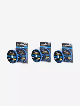 Леска монофильная ALLVEGA "Fishing Master" 30м 0,405мм (12,5кг) голубая. Набор 3 штуки., Голубой