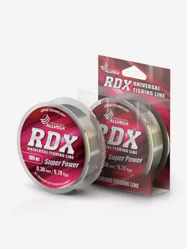 Леска монофильная ALLVEGA "RDX Universal" 100м 0,30мм (9,78кг) прозрачная, Белый