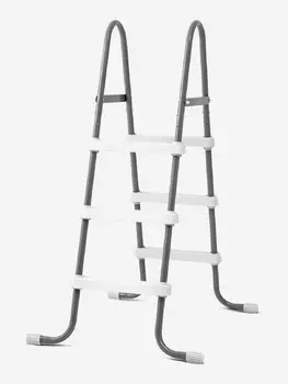 Лестница Intex 28064, для бассейнов высотой 91см, Белый