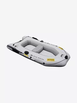 Лодка надувная AQUA MARINA BT-88820 MOTION, 2-местная, насос, весла, транец, до 185кг, Белый