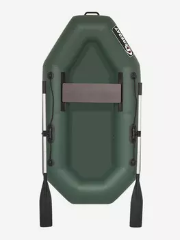 Лодка ПВХ Фрегат М-1 Оптима (200 см) с веслами Зеленый, Зеленый