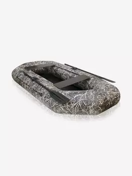 Лодка гребная под мотор Compakt 240, натяжное дно, упаковка-мешок оксфорд, камуфляж,