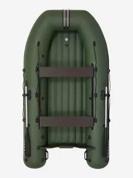 Лодка ПВХ под мотор Фрегат 310 Air (НДНД) с надувным дном Зеленый, Зеленый