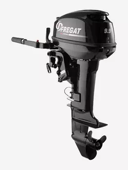 Лодочный мотор FREGAT 9.9FHS 2-тактный, Черный