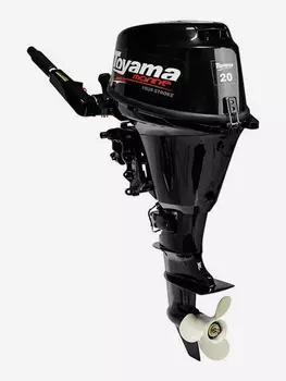 Лодочный мотор TOYAMA F20ABMS, Черный