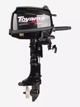 Лодочный мотор TOYAMA F5BMS, Черный