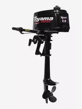 Лодочный мотор TOYAMA T2.6CBMS, Черный
