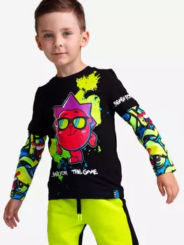 Лонгслив для мальчиков PlayToday, Мультицвет