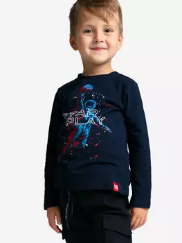 Лонгслив для мальчиков PlayToday, Синий