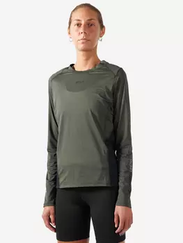 Лонгслив для женщин DOXA Run Talia Tee LS Unltd, Зеленый