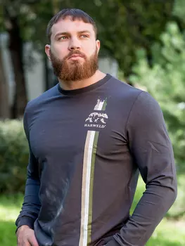 Лонгслив Harweld "Russian Fishing", Серый