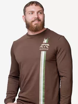 Лонгслив Harweld "Russian Fishing" (шоколад), Коричневый