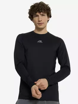 Лонгслив компрессионный мужской Athlex, Черный