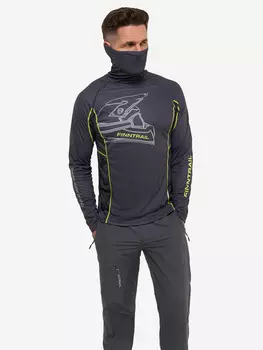 Лонгслив мужской c маской FINNTRAIL Vizard, Серый