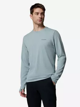 Лонгслив мужской Columbia Tech Trail Utility Warm Ls Crew, Голубой