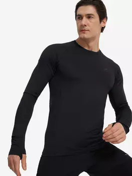 Лонгслив мужской Demix, Черный