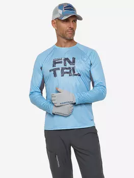 Лонгслив мужской FINNTRAIL Wave, Голубой