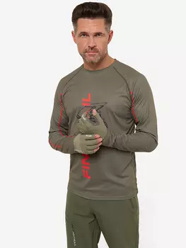 Лонгслив мужской FINNTRAIL Wind Helmet, Зеленый