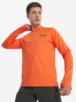 Лонгслив мужской Geotech, Оранжевый
